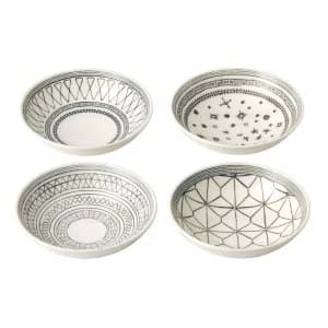 Royal Doulton Ellen Degeneres Grey Bowls Set Of 4 Grey