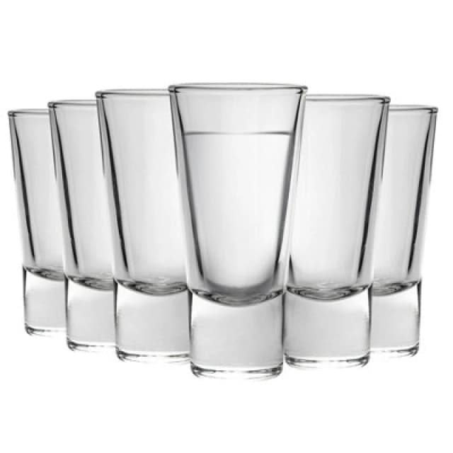 Bormioli Rocco Ypsilon Shot Glasses - 70ml - Pack of 6 Clear