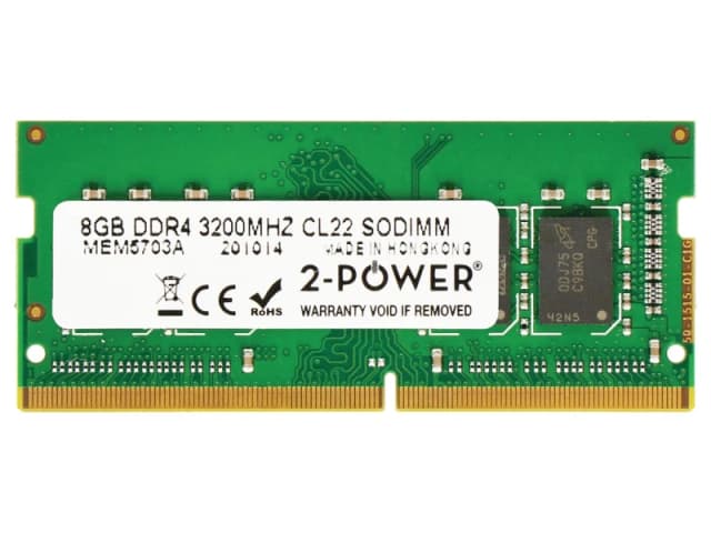 2-Power MEM5703A memory module 8GB 1 x 8GB DDR4 260-pin SO-DIMM