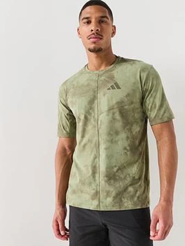 T-Shirt adidas Terrex Multi Spray Vert Male S
