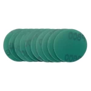 Draper Wet & Dry Sanding Discs with Hook and Loop, 50mm, 600 Grit (Pack of 10)
