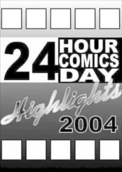 24 Hour Comics Day Highlights 2004 by Nat Gertler Paperback