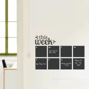 YS-24 Black Decorative Wall Sticker