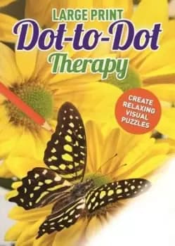 Large Print Dot-to-Dot Therapy - Georgina McDonald - Paperback - Used