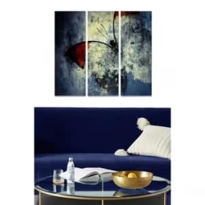 MDF233816548 Multicolor Decorative MDF Painting (3 Pieces)