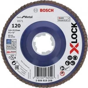 Bosch Accessories 2608619208 Ø 115mm Grit size 120
