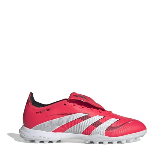 adidas Predator League Fold-Over Tongue Astro Turf Football Boots Red/White male 8 (42)