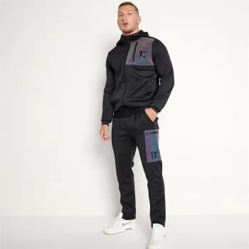 11 Degrees Iridescent Jogging Pants - Blk/Iridescent