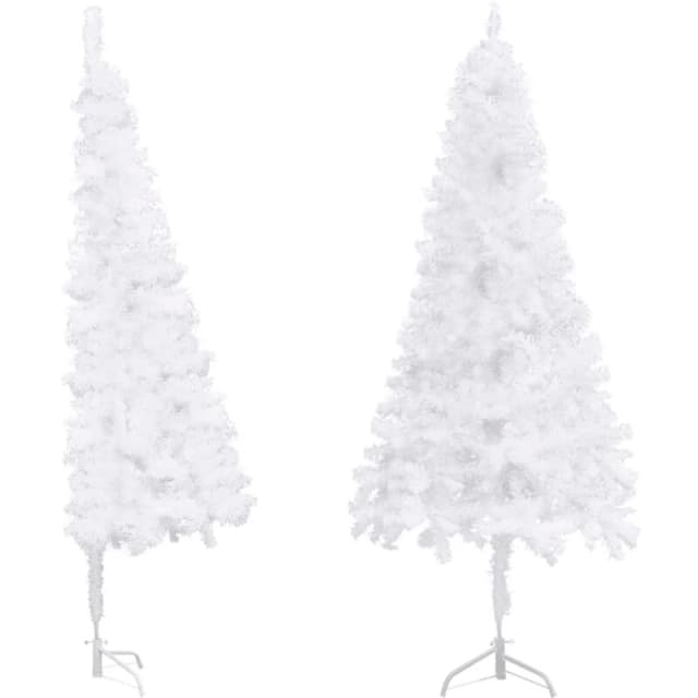 VIDAXL Vidaxl - Corner Artificial Christmas Tree White 240cm pvc 8720286364512