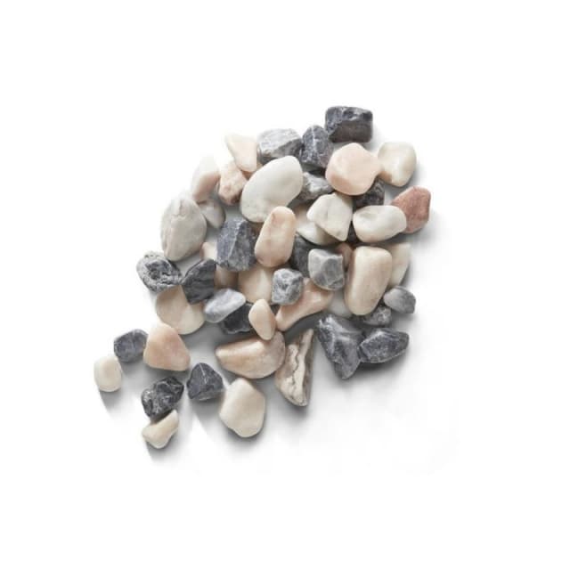 Buttercup Farm 20-40mm Pink/whie/grey pebbles, Premium Aggregate Bulk Bag - 850 kilos Multicolor Unisex