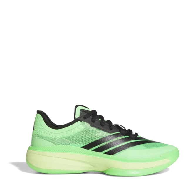 adidas Unisex Adults Basketball Trainers Green/Blk/Lime unisex 6.5 (40)