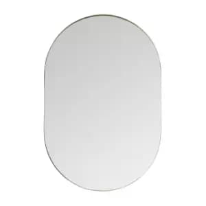 60 x 90cm Minimalist Oval Mirror