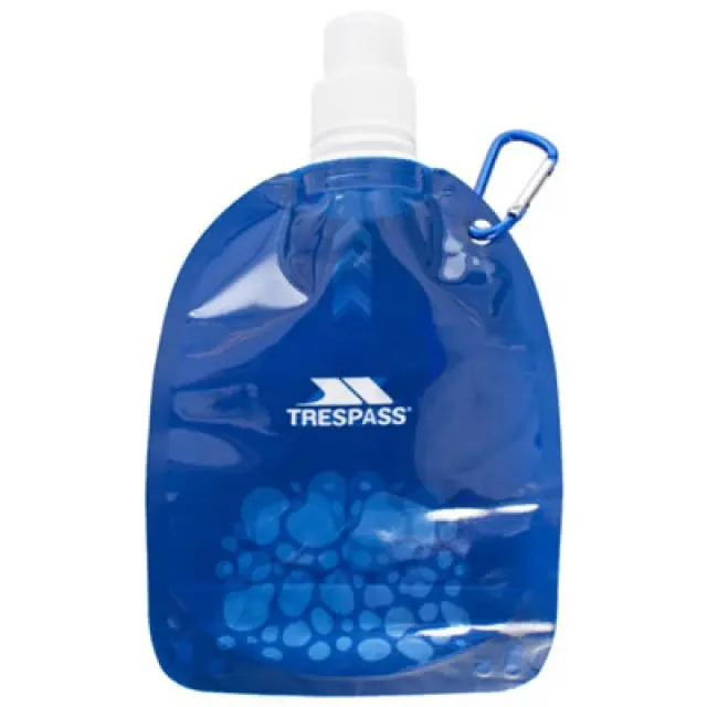Trespass Trespass Hydromini Collapsible Water Bottle in Blue Blue One Size Unisex 5054752041076