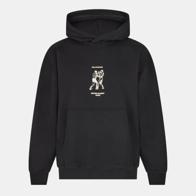 Hugo Mens Cotton Short Sleeve Polo Shirt Black 001 male XS