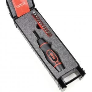 Norbar 1/4" Hex Drive Torque Screwdriver Kit 1/4" 0.3-1.5NM