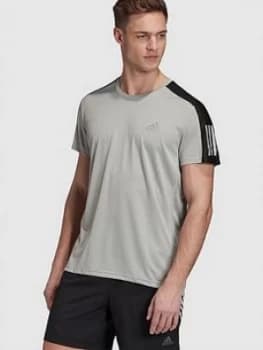 Adidas Own The Run T-Shirt - Grey