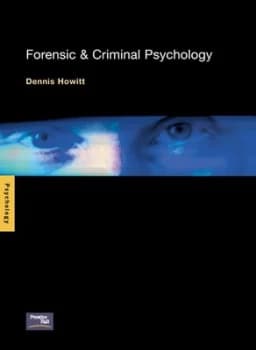 Forensic and Criminal Psychology by Dennis Howitt Paperback