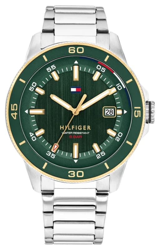 Tommy Hilfiger 1792230 Mens Remy (43mm) Green Dial / Watch
