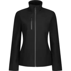 TRA616 Honestly Made Womens Soft Shell Black (12) - Black - Regatta