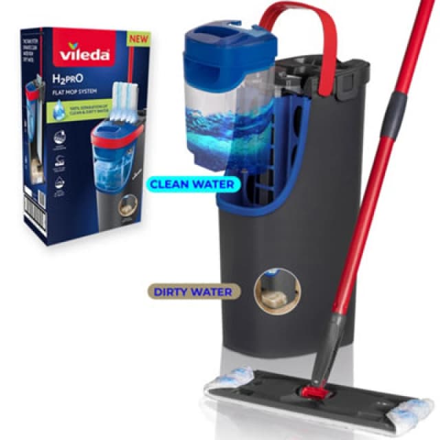 Vileda Vileda 175775 H2PRO Flat Mop Floor mop 175775