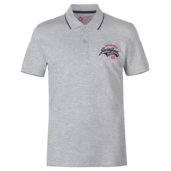 Jack and Jones Core Heritage Polo Shirt Mens - Grey