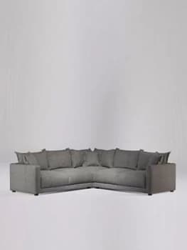 Swoon Aurora Fabric 5 Seater Corner Sofa - House Weave