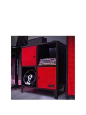 Mesh-Tek Square Display Cabinet With 4 Cube Storage