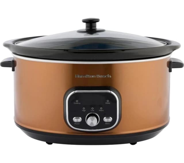 HAMILTON BEACH HBCDF650BRZ Slow Cooker - Copper, Brown 5060916371750