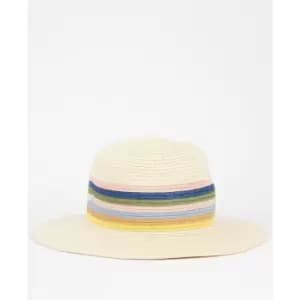 Barbour Penfor Rainbow Fedora Hat - Cream