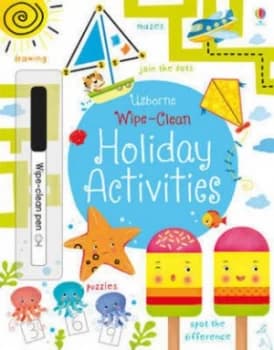 Wipe-Clean Holiday Activities by Kirsteen Robson Paperback