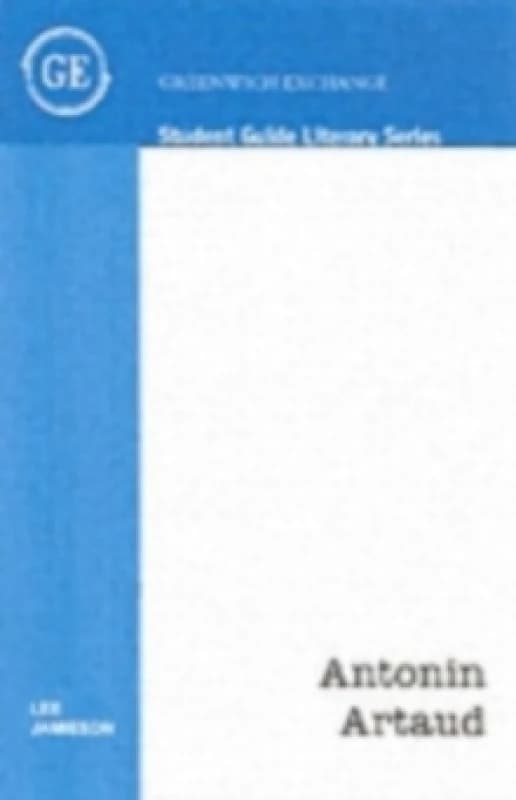 Antonin Artaud by Lee Jamieson Paperback