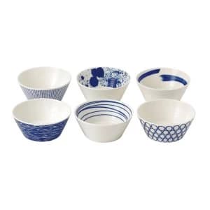 Royal Doulton Pacific set of 6 11cm bowls