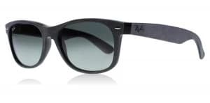 Ray-Ban RB2132 Sunglasses Black / Grey Alcantara 624171 52mm