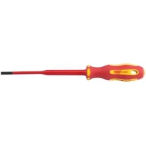 Draper Ergo Plus® Slimline Plain Slot VDE Screwdriver, 3.5 x 100mm