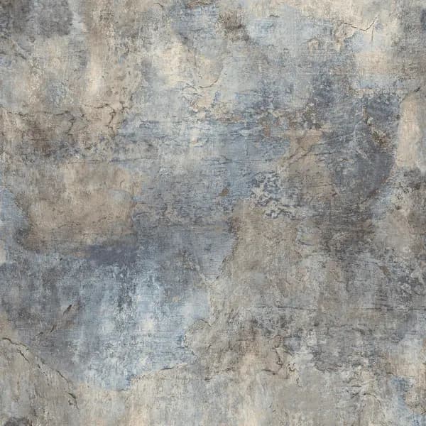 Paul Moneypenny Castello Plaster Patina Wallpaper for Grandeco - Grey Grey