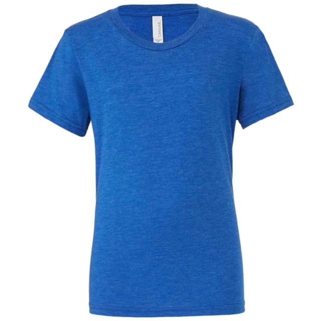 Bella + Canvas Mens Tri-Blend T-Shirt in Royal Size: XS Royal Male XS