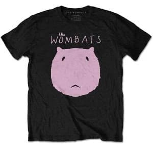 The Wombats - Logo Unisex Large T-Shirt - Black