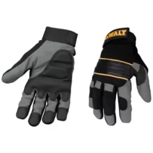 DEWALT DPG33L Power Tool Gel Gloves Black / Grey