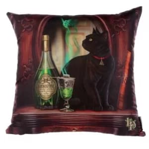 Lisa Parker Absinthe Cat Cushion