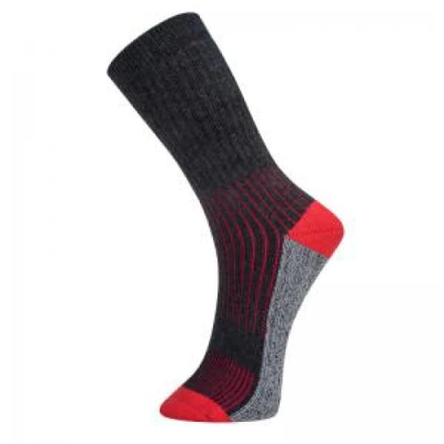 Portwest Coolmax Hiker Socks SK12BKR39-43 Colour: Black
