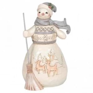 Winter Days Are Joyful Days Snowman Figurine by Jim Shore
