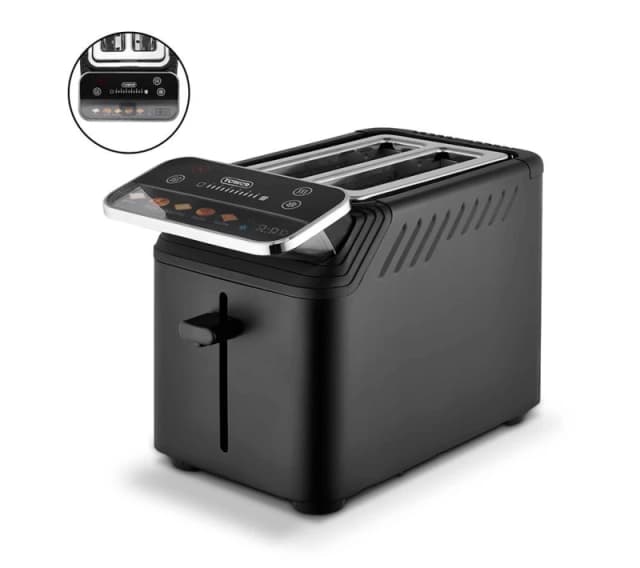 Tower Tower T20096BLK Cavaletto Mirage 2 Slice Toaster in Black A Unisex 5056462398136