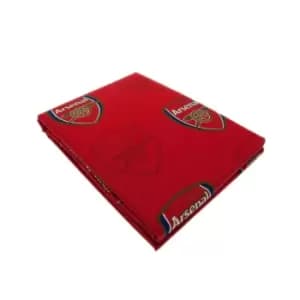 Arsenal FC Repeat Crest Curtains (66 x 72in) (Red)