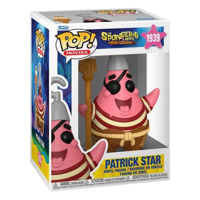 AJ Toys & Books Funko SpongeBob SquarePants POP! Vinyl Figure Patrick Star (Pirate)