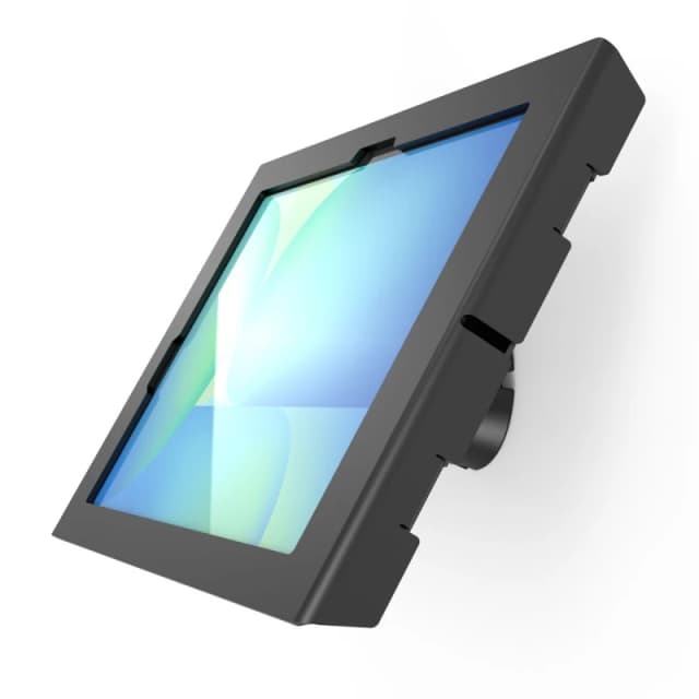 Compulocks Compulocks Galaxy Tab S10 FE+ 13.1", Apex Enclosure Bow Tilting Wall Mount - Black 505B131GAPXB