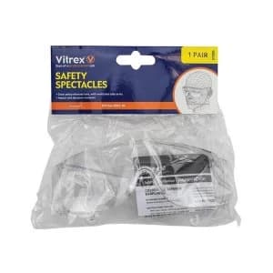 Vitrex Safety Spectacles - Clear