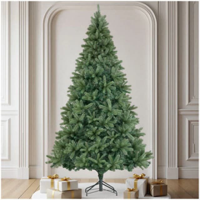 Tectake Christmas Tree Prancer - Artificial Tree In Green, Injection Moulded Needles - 210 Cm - Green