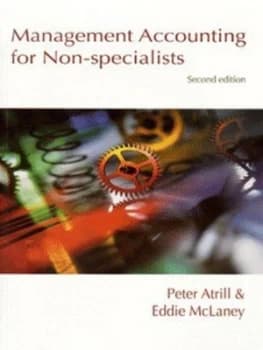 Management Accounting for Non-Specialists by Dr Peter Atrill Book
