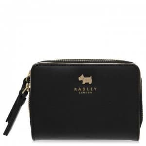 Radley College Zip Around Purse - Black