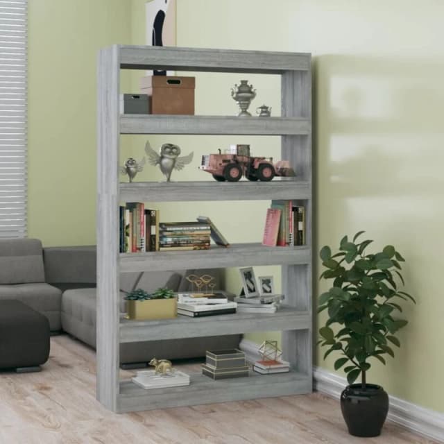 VIDAXL Vidaxl - Book Cabinet/Room Divider Grey Sonoma 100x30x166cm 8720286844700